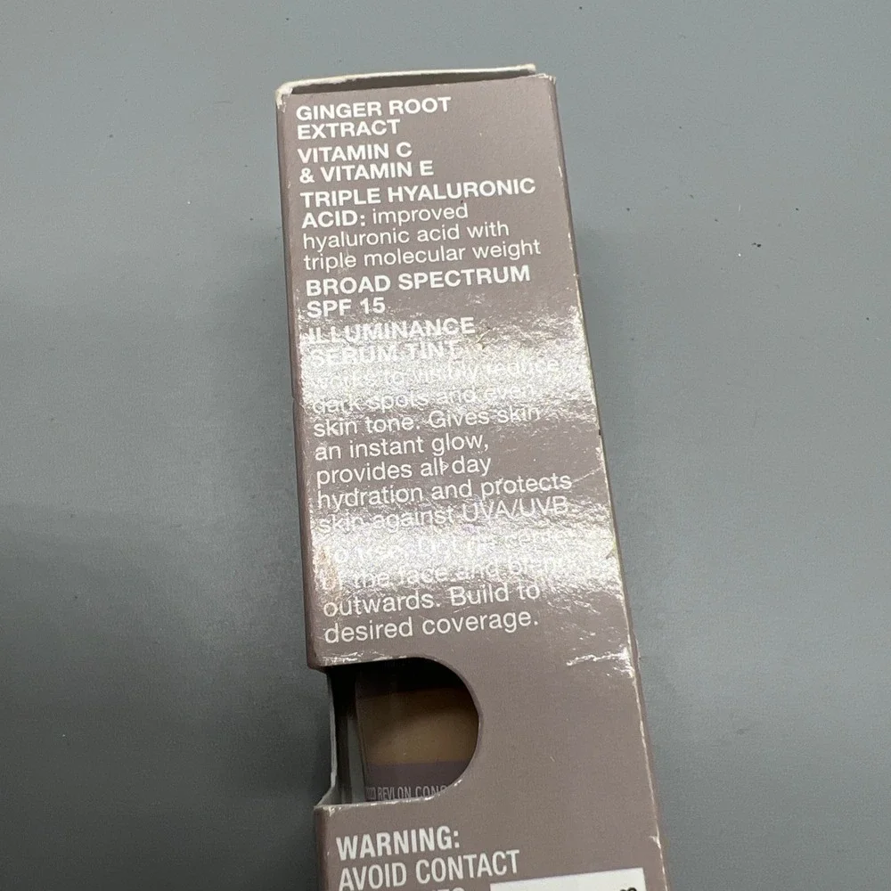 Revlon Illuminance Serum Tint Foundation Buff Beige Radiant Finish Spf 15
